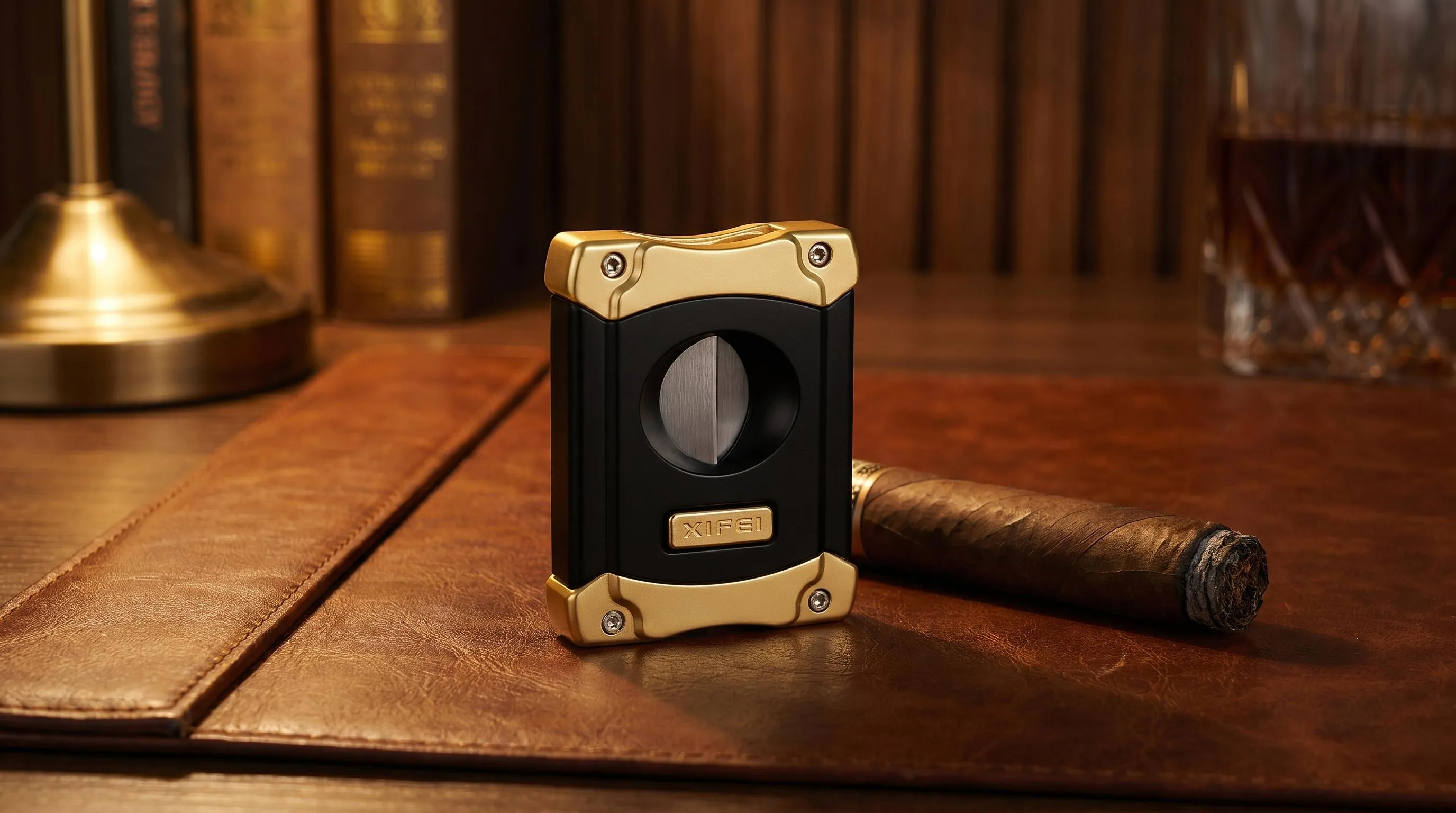 XIFEI Cigar Cutter Review: A Detailed Hands-On Evaluation for Everyday and Aficionado Use 2 Close-up of the XIFEI Cigar Cutter build quality, materials and finish during our review