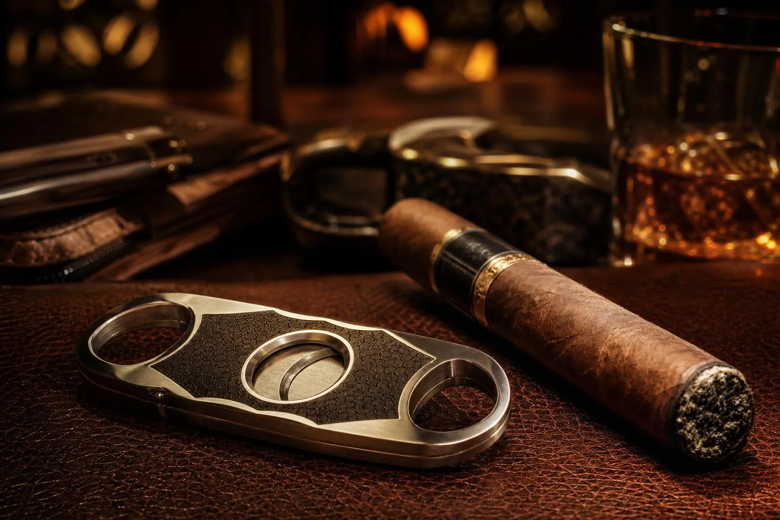 Zertone Cigar Cutter Review 2026 2 Close-up of the Zertone Cigar Cutter build quality, materials and finish during our review