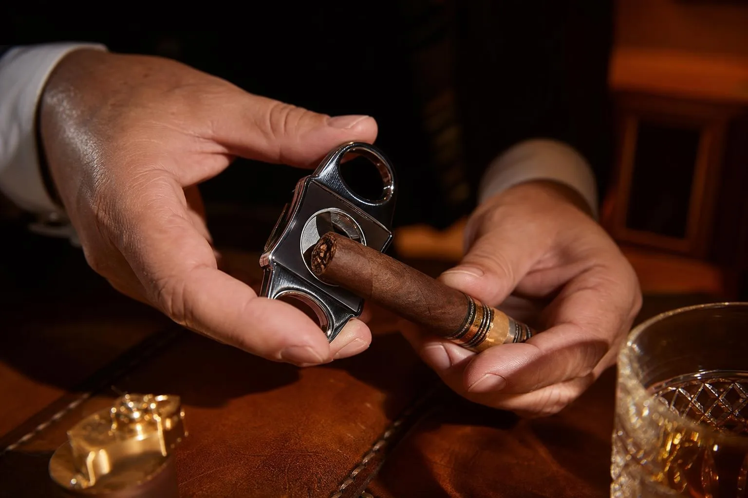 Zertone Cigar Cutter Review 2026 3 The Zertone Cigar Cutter shown in everyday use at home, as tested by FlightWineBar