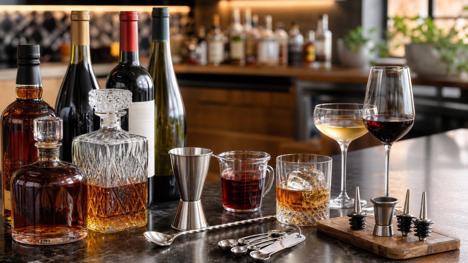 Liquor and Wine 101 Basics for Home Bars 4 Liquor and Wine 101 Basics for Home Bars — the practical details