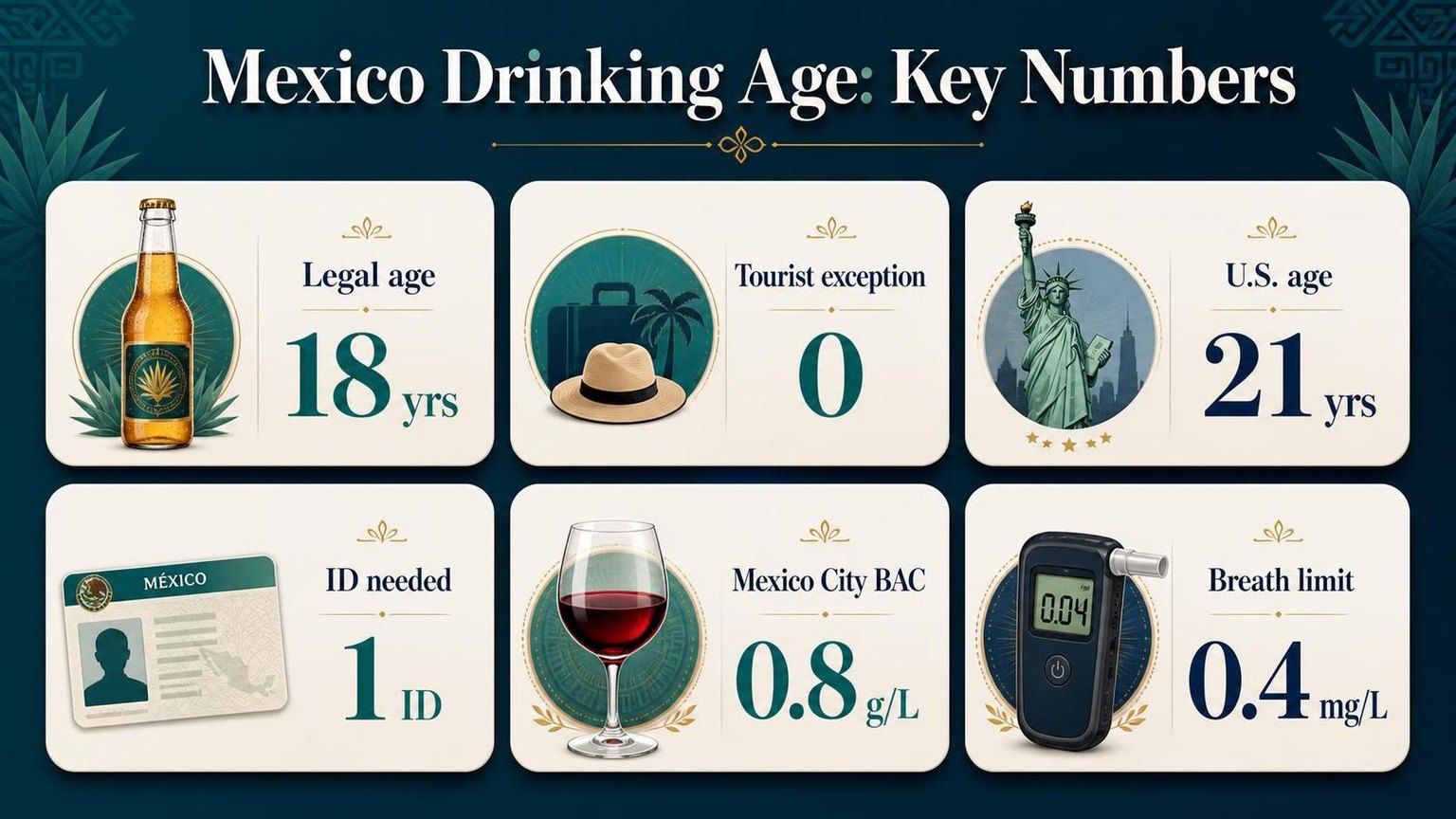 Mexico Drinking Age: Key Numbers — key facts at a glance