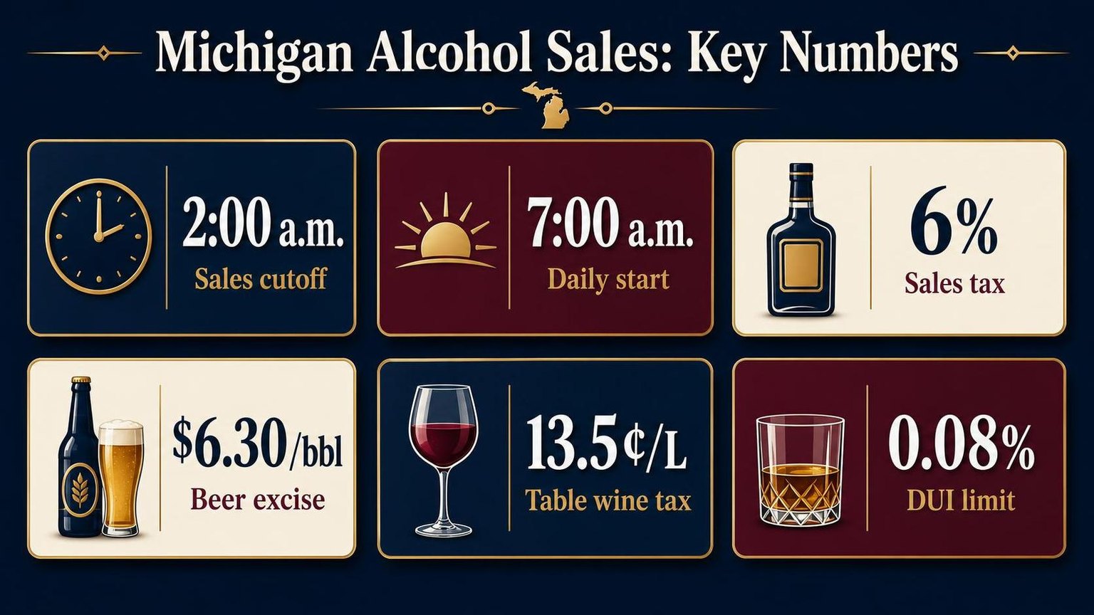 Michigan Alcohol Sales: Key Numbers — key facts at a glance