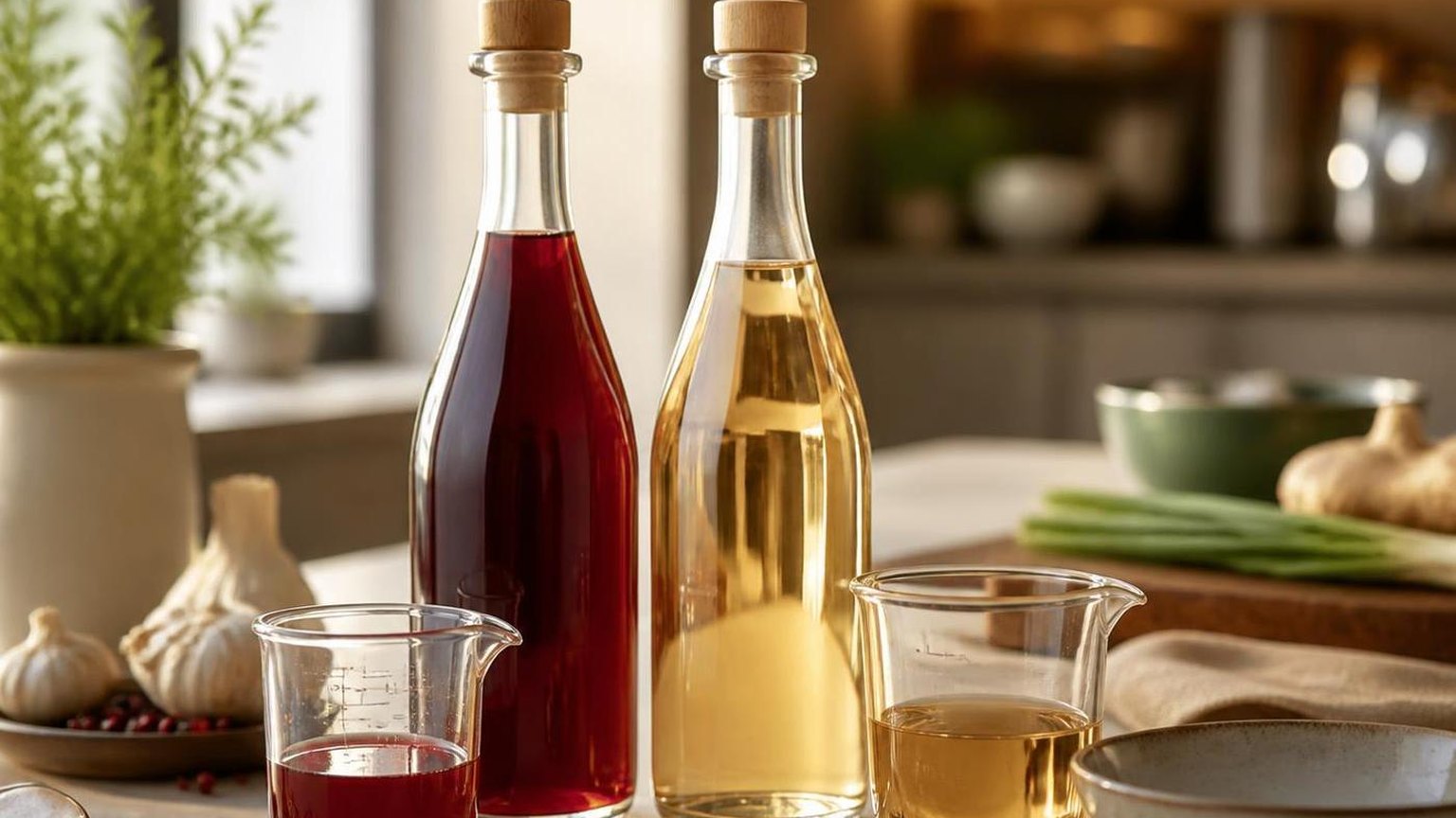 Are Red Wine Vinegar And Rice Wine Vinegar The Same? — reading the numbers