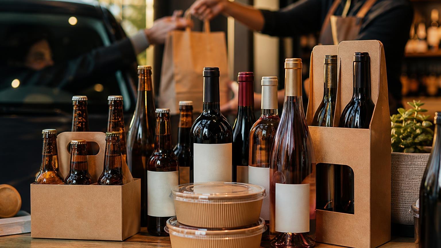 Beer and Wine Drive Thru for Quick Takeout 3 Beer and Wine Drive Thru for Quick Takeout — the practical details