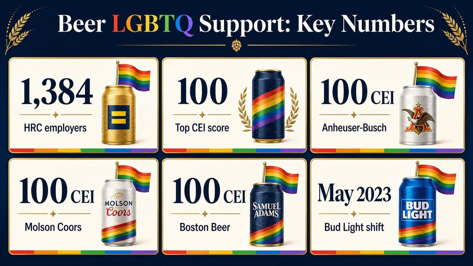Beer LGBTQ Support: Key Numbers — key facts at a glance