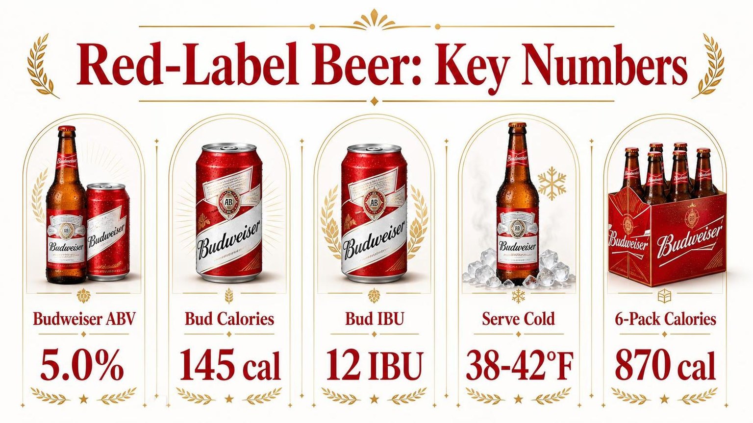 Red-Label Beer: Key Numbers — key facts at a glance