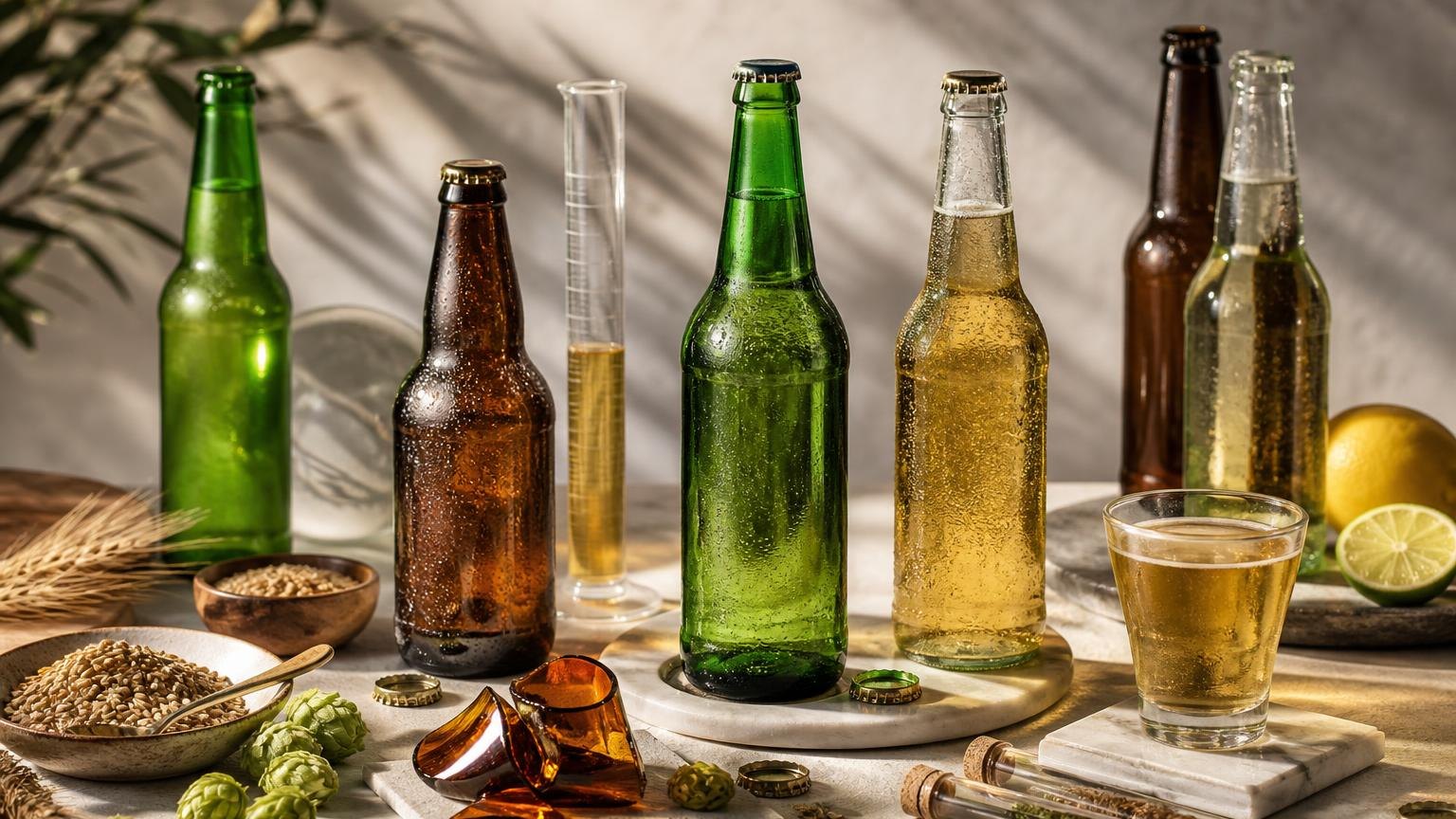 Why Are Some Beers Sold in Green Bottles? — how it works in the real world