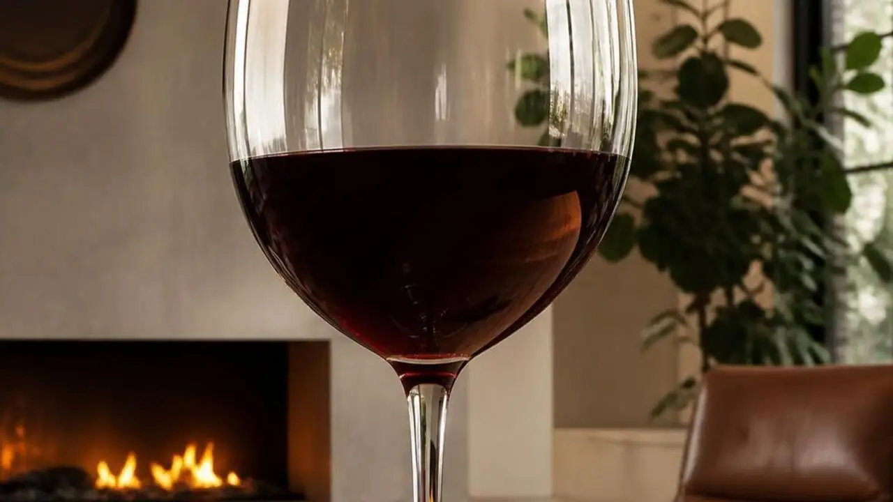 Biggest glass of wine meme