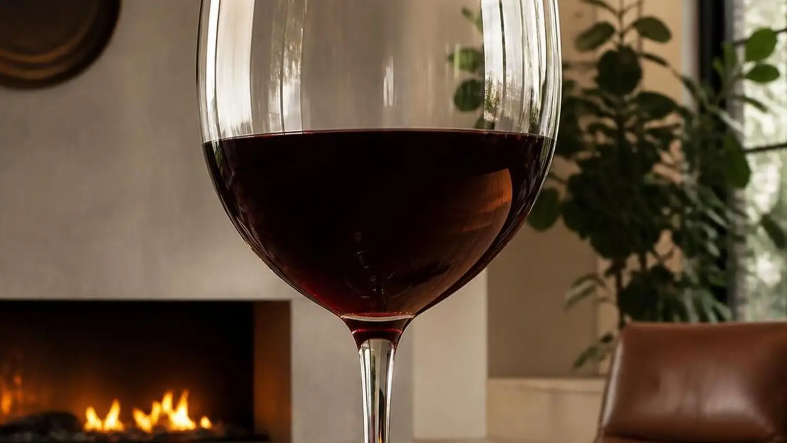 Biggest glass of wine meme