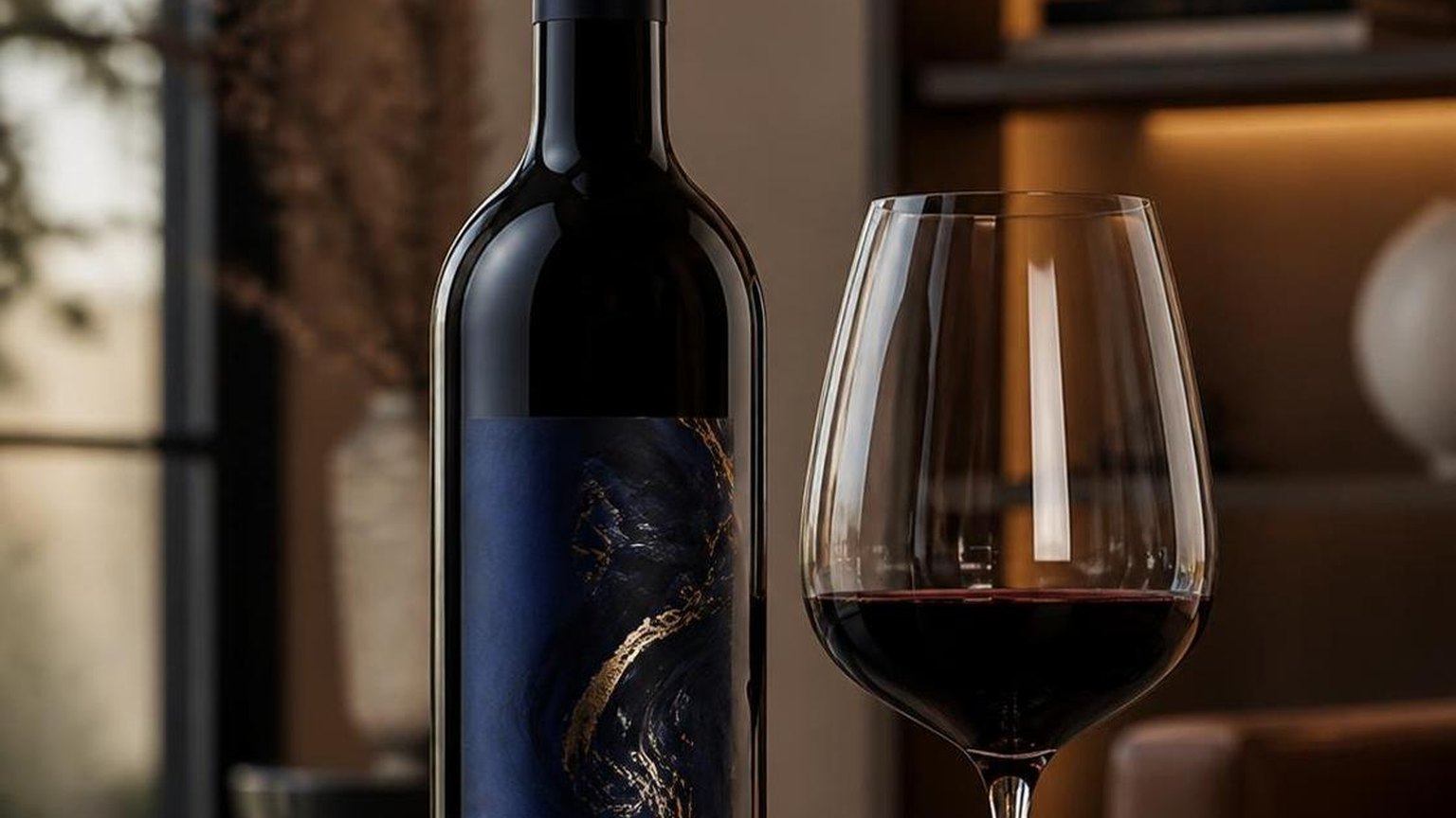 Black and blue wine for bold red wine lovers