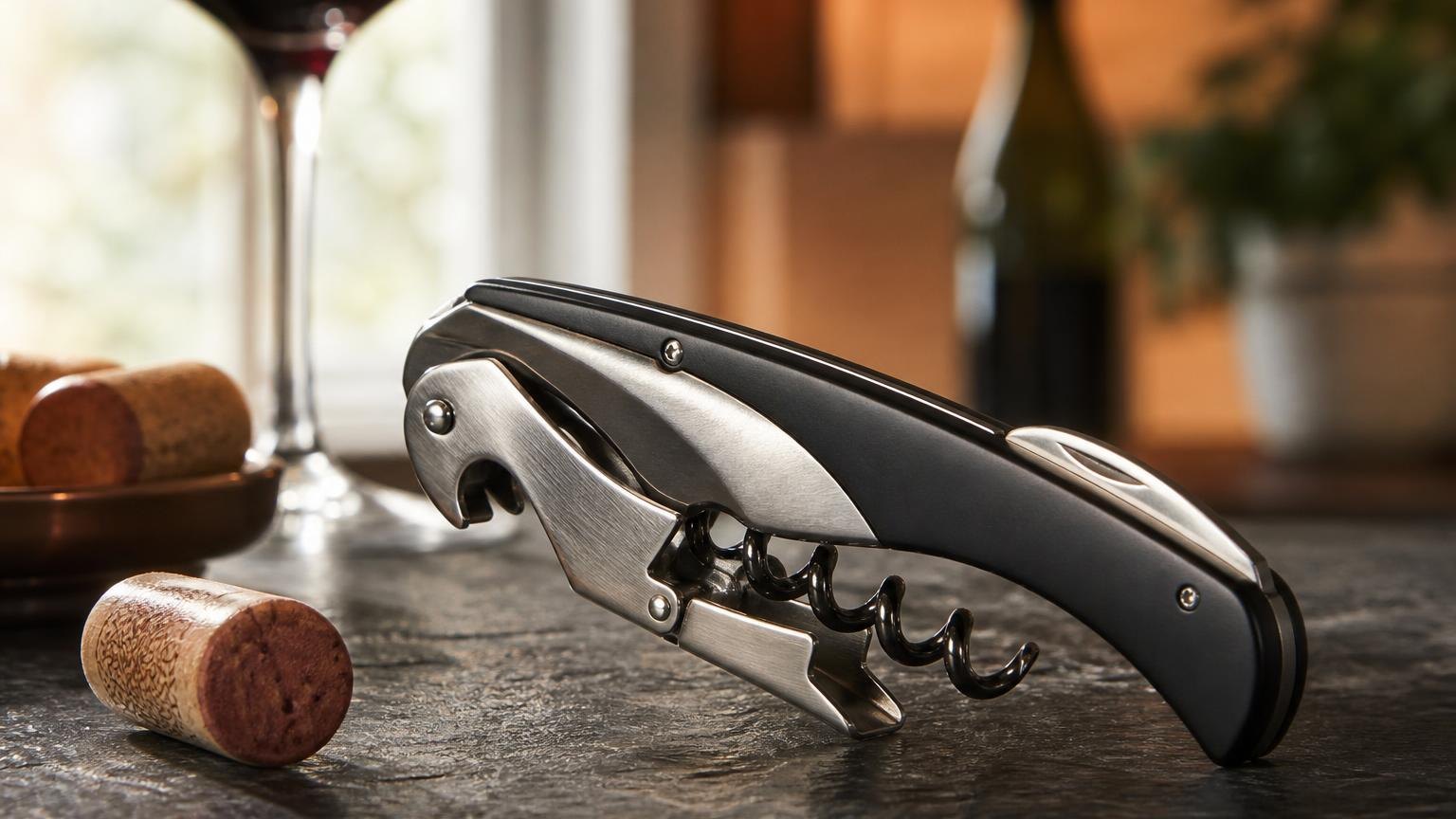 Brookstone Compact Wine Corkscrew Review 2026 — a closer look