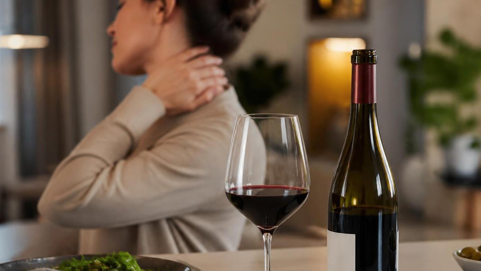Can Red Wine Cause Neck Pain?, broken down step by step