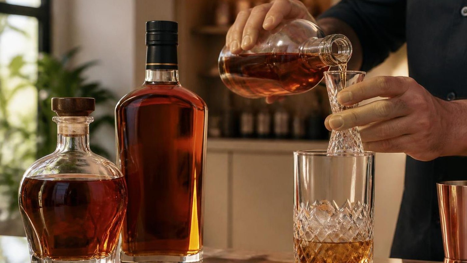 Can You Mix Rum And Bourbon? — side by side with the alternatives