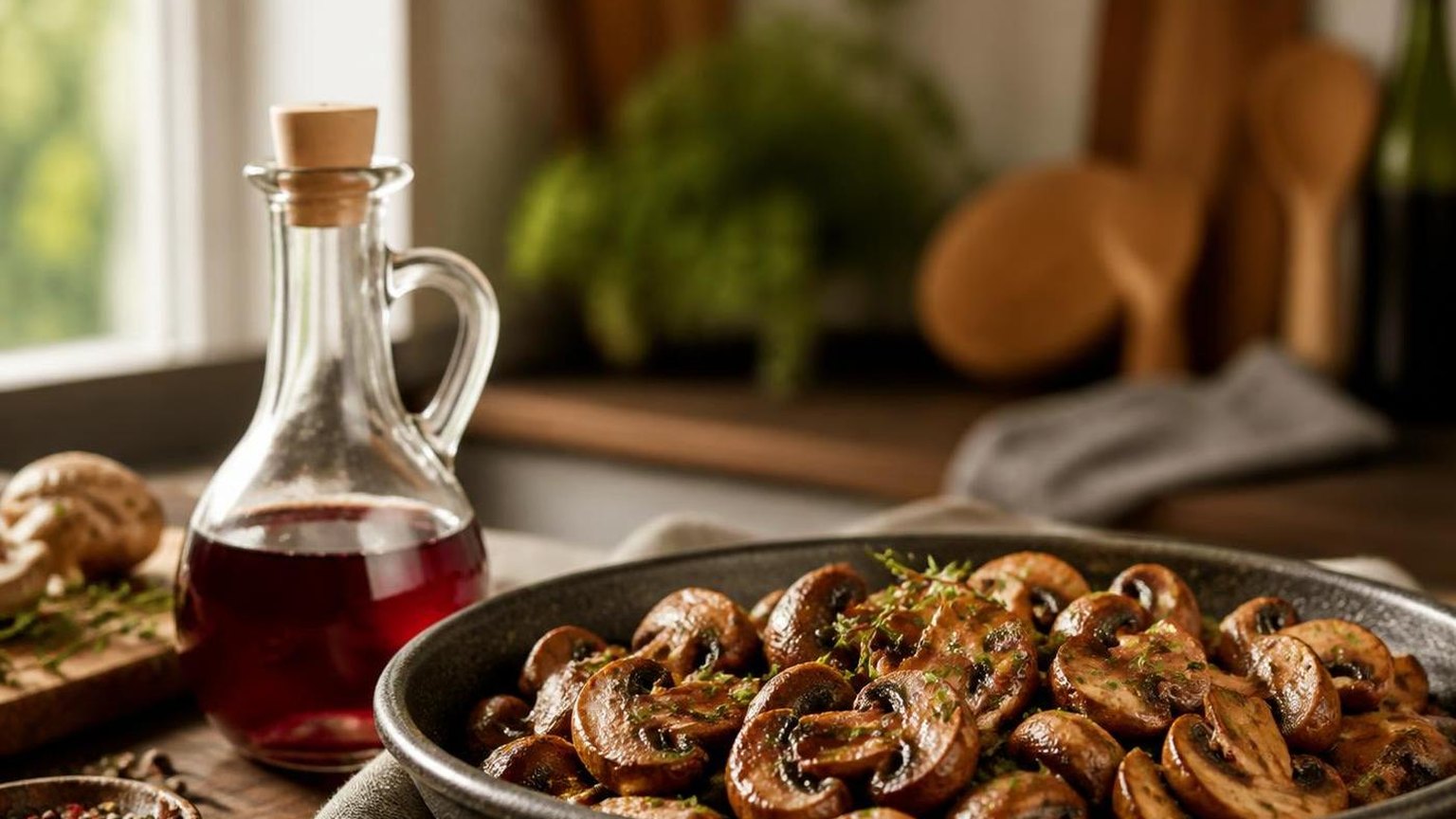 Can You Use Red Wine Vinegar In Sauteed Mushrooms? 8 Can You Use Red Wine Vinegar In Sauteed Mushrooms? — measured, not estimated