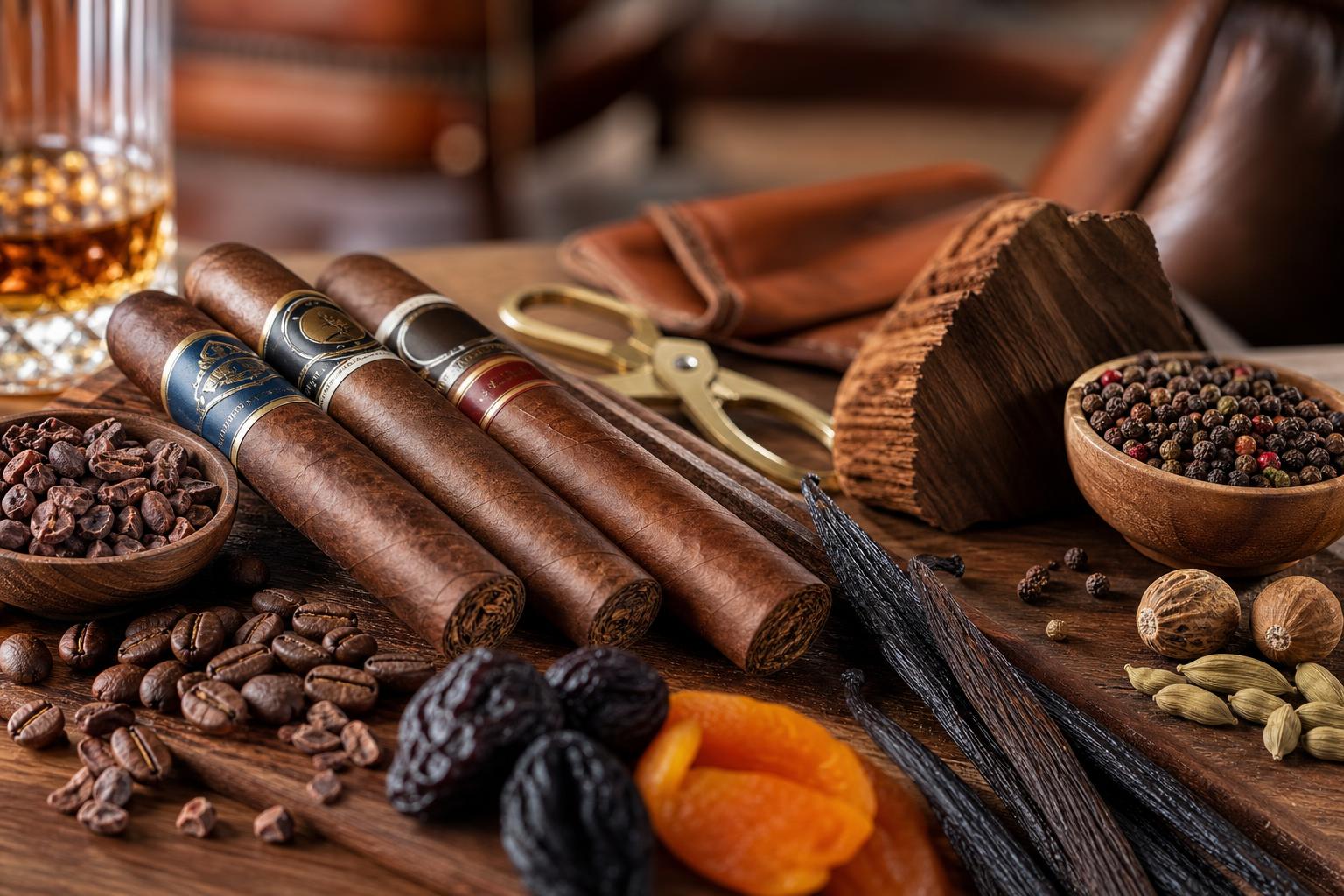 Cigar Flavours And Tasting Notes — explained with facts and figures in this guide