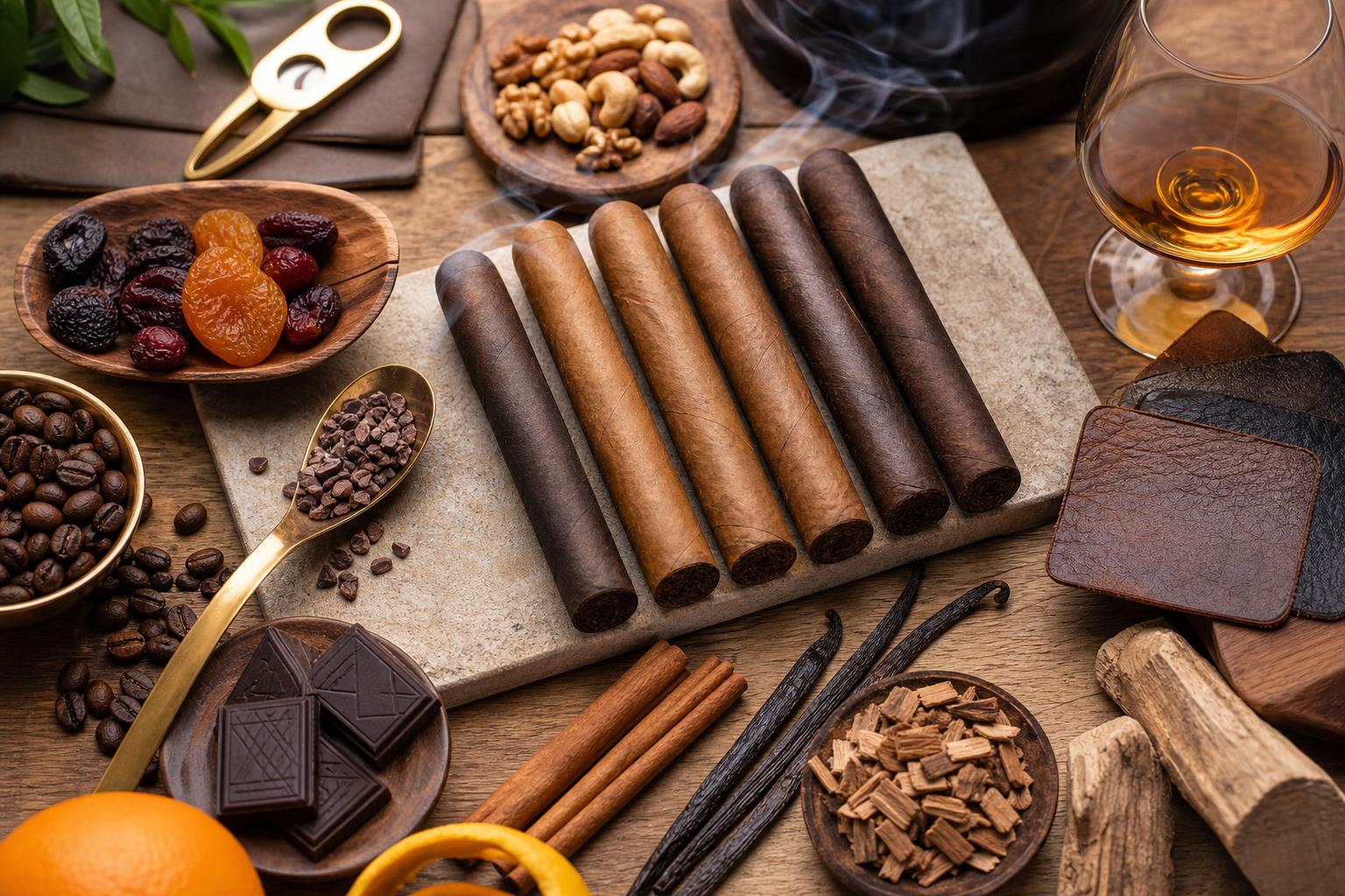 Cigar Flavours And Tasting Notes — explained with facts and figures in this guide