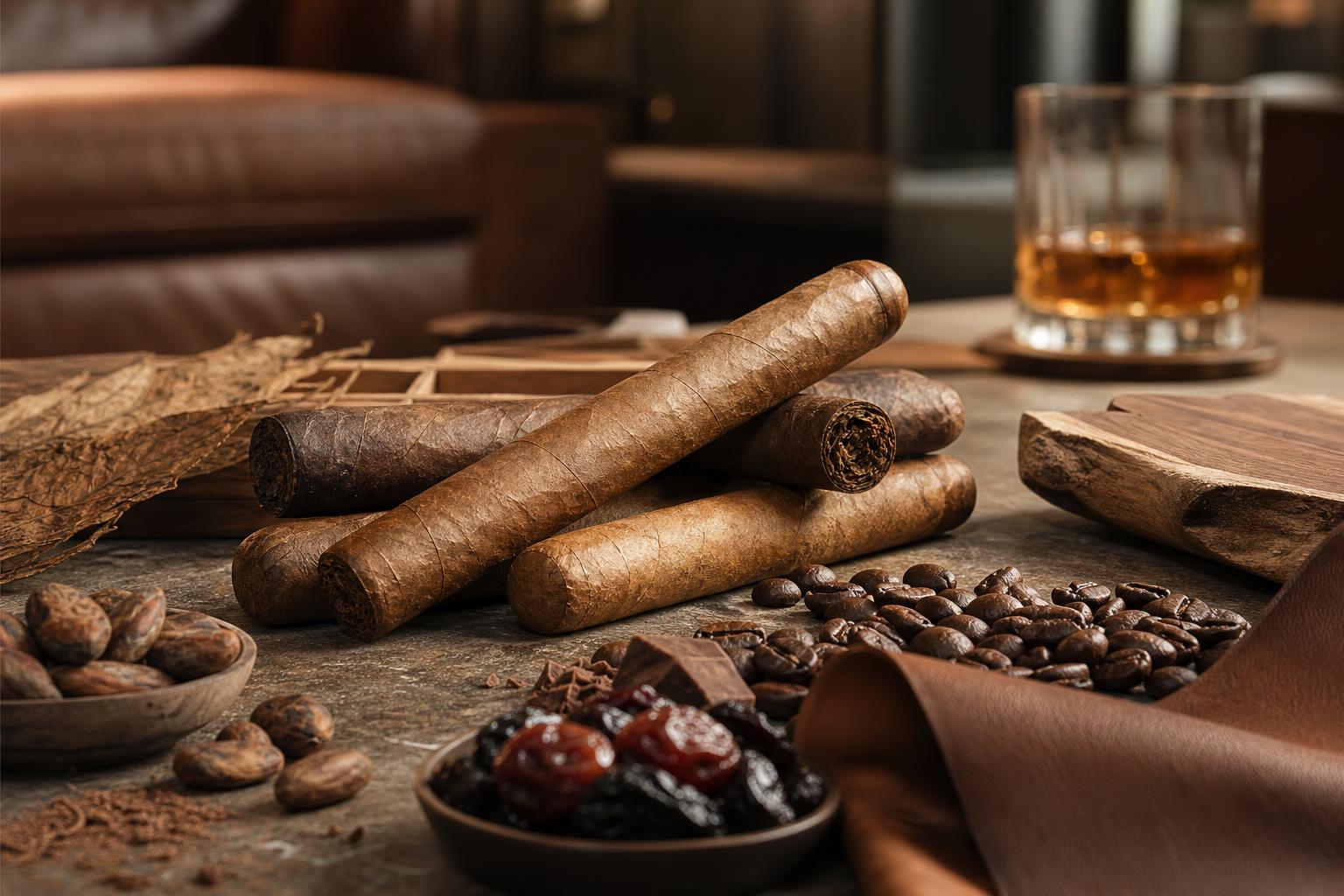 cigar flavours and tasting notes