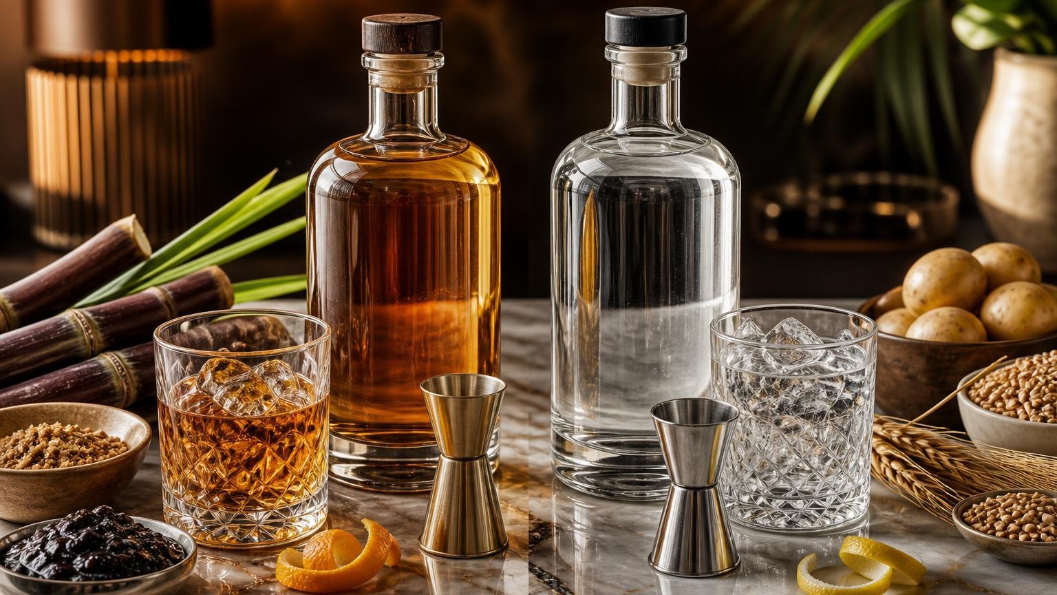 What Is the Difference Between Rum and Vodka? — explained with facts and figures in this guide
