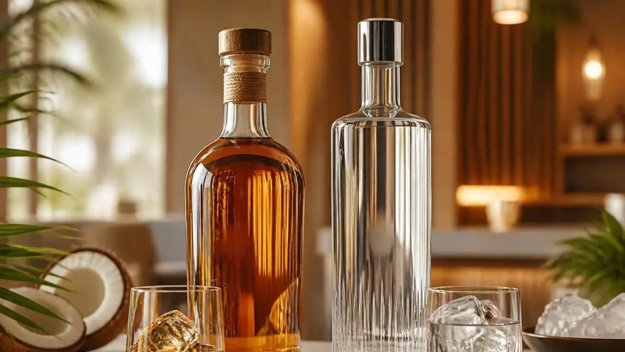 Difference between rum and vodka