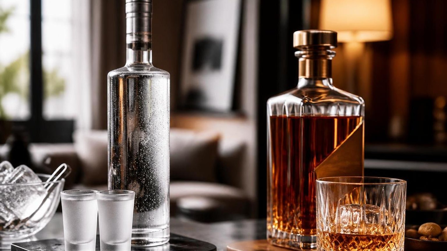 What Is the Difference Between Vodka and Whiskey? — reading the numbers