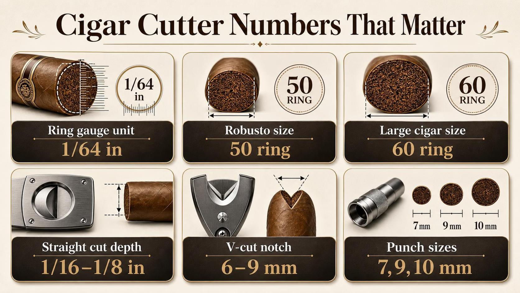 Different Types Of Cigar Cutter And How To Use Them 1 Cigar Cutter Numbers That Matter — key facts at a glance