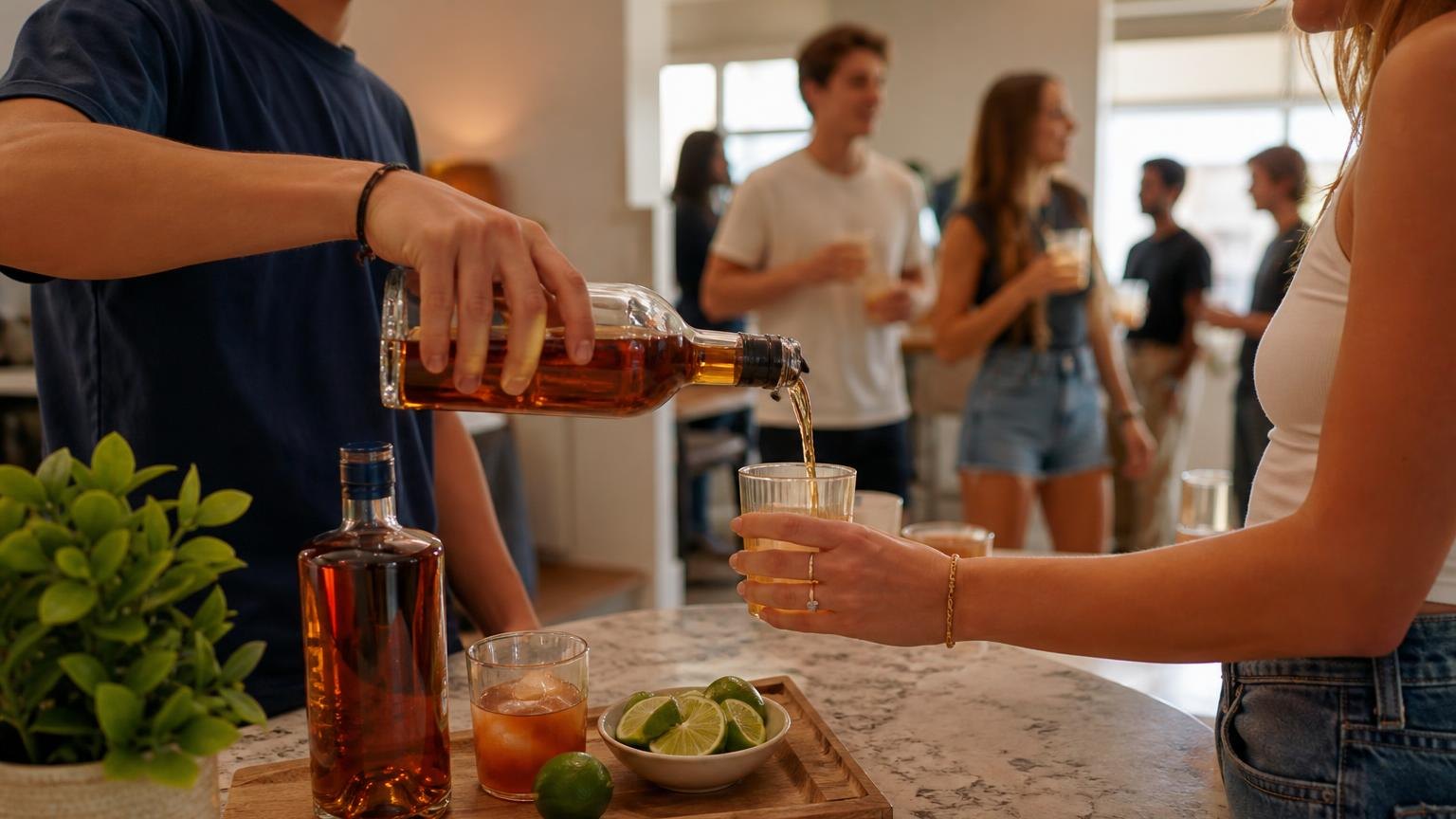 Do Poeple Drink Rum At Frat Parties? — the practical details