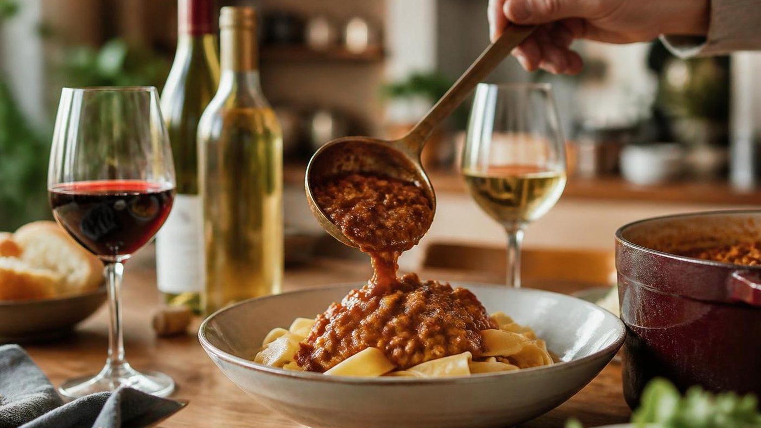 Does Bolognese Sauce Use Red Or White Wine? — what matters when choosing