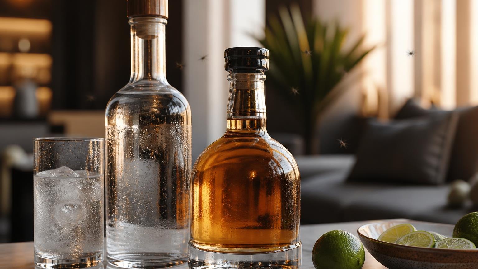 Does Vodka Or Rum Keep Gnats Away?, broken down step by step