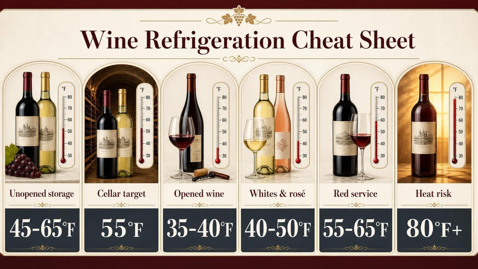 Does Wine Have to Be Refrigerated? 1 Wine Refrigeration Cheat Sheet — key facts at a glance