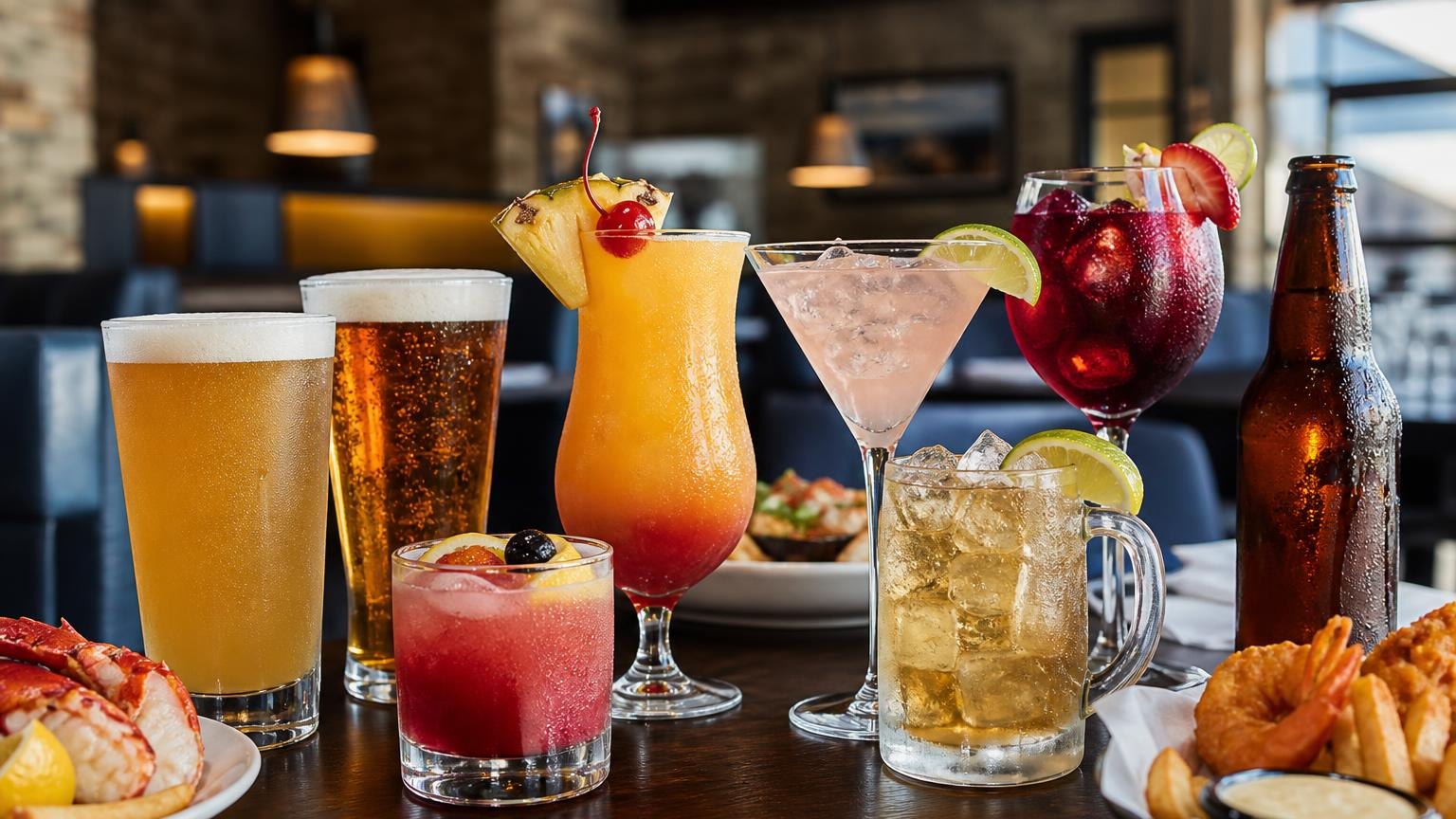 Red Lobster Drink Menu for Cocktails and Beers — explained with facts and figures in this guide