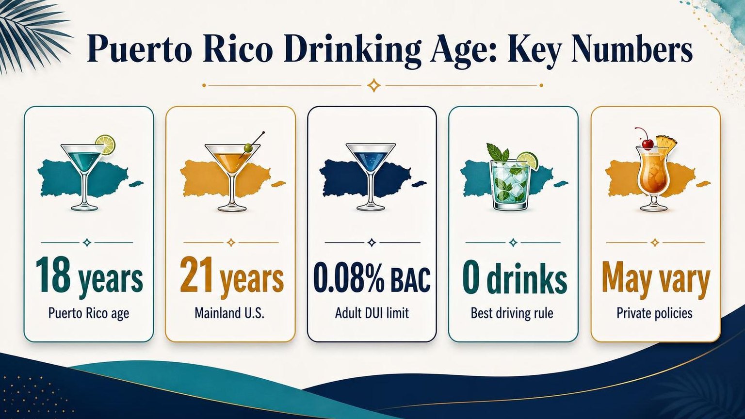 What Is the Drinking Age in Puerto Rico? 1 Puerto Rico Drinking Age: Key Numbers — key facts at a glance