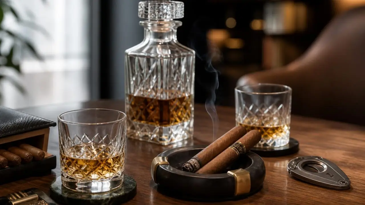 Drinks And Cigars