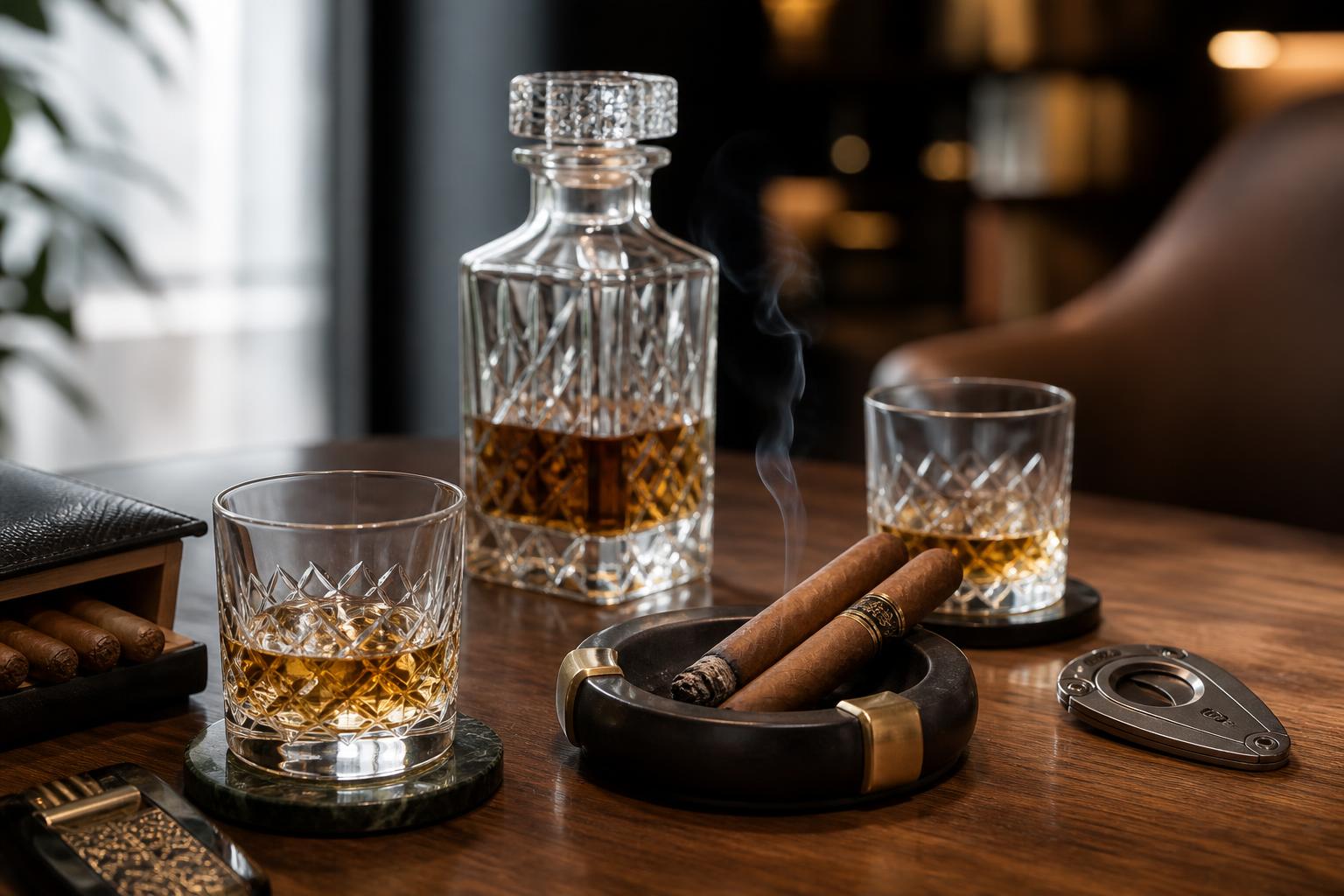 Drinks And Cigars
