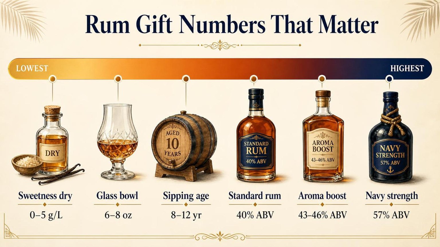Thoughtful Gifts for Rum Lovers to Enjoy at Home 1 Rum Gift Numbers That Matter — key facts at a glance