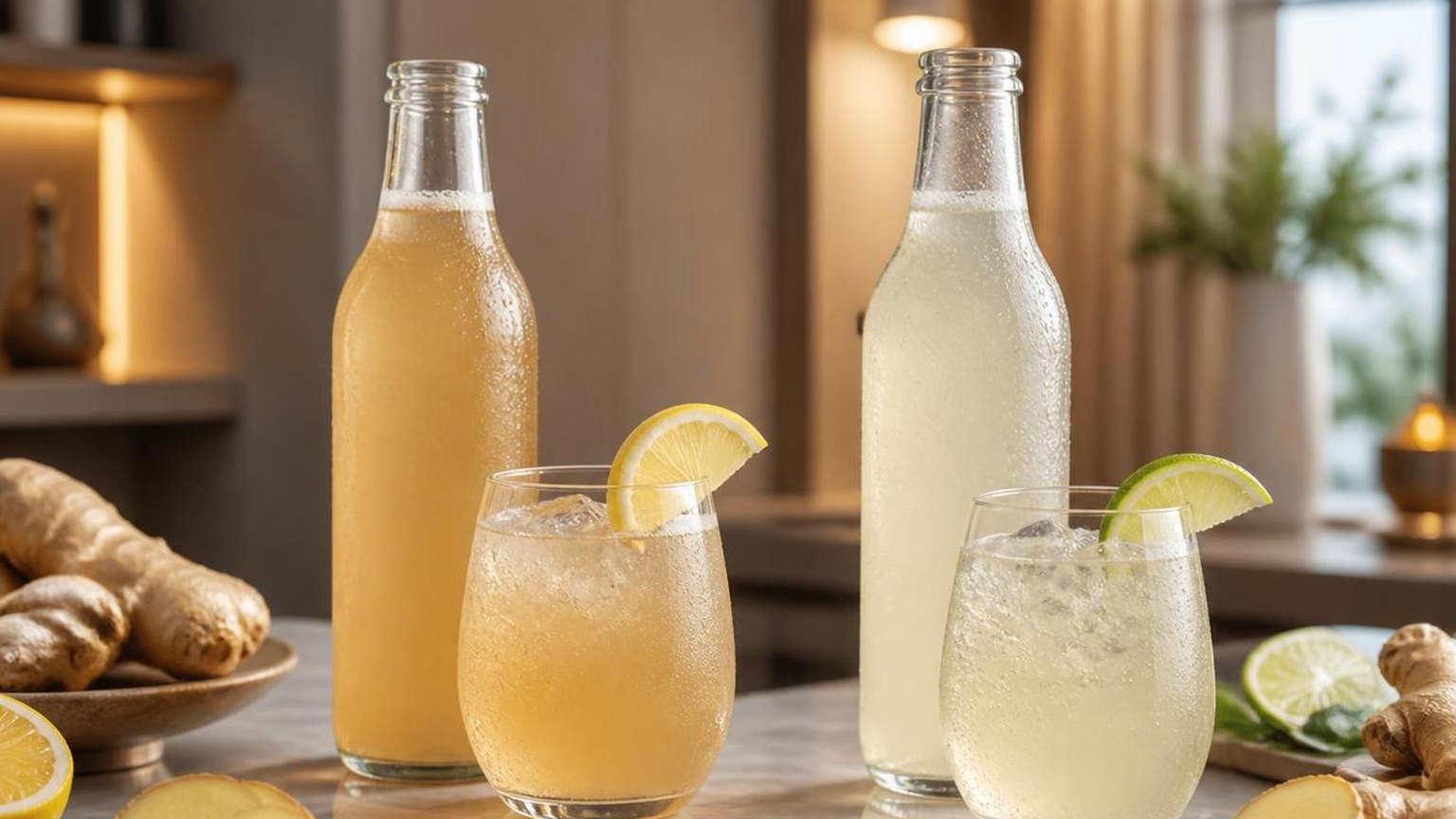Ginger Beer vs Ginger Ale — a quick reference