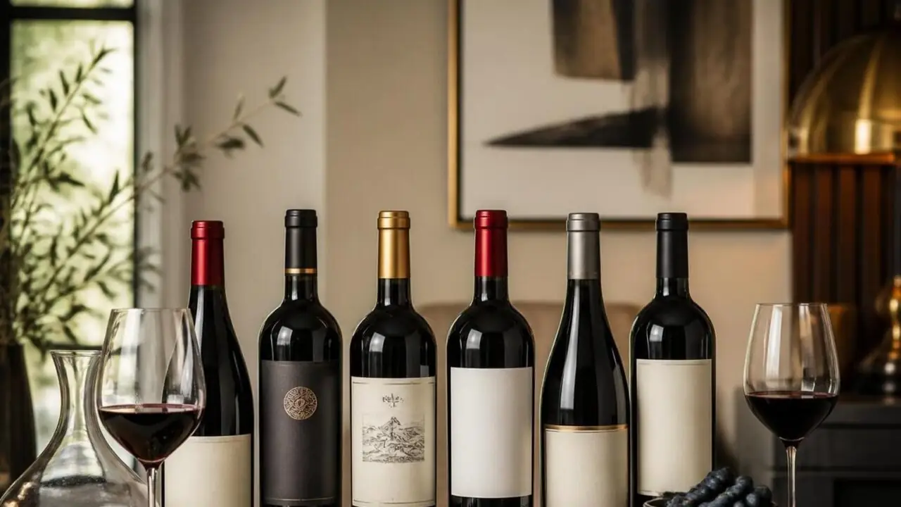 Good dry red wine