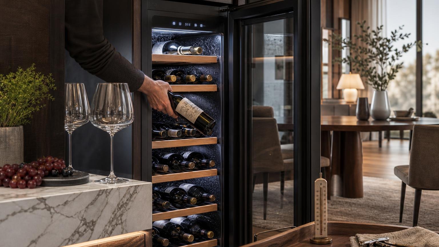 How Cold Does a Wine Fridge Get? — explained with facts and figures in this guide