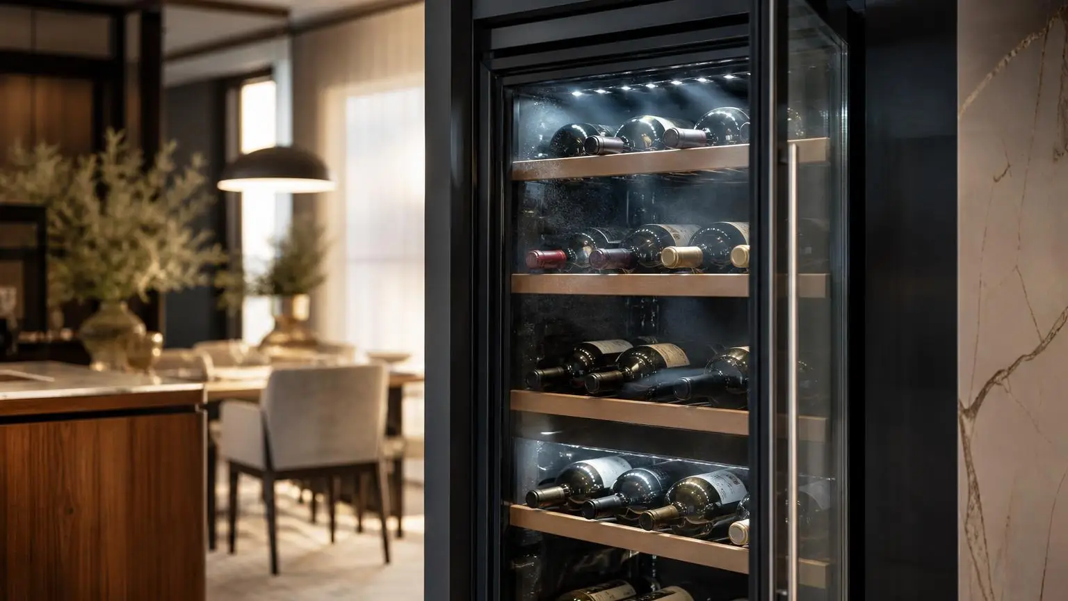 How Cold Does a Wine Fridge Get?