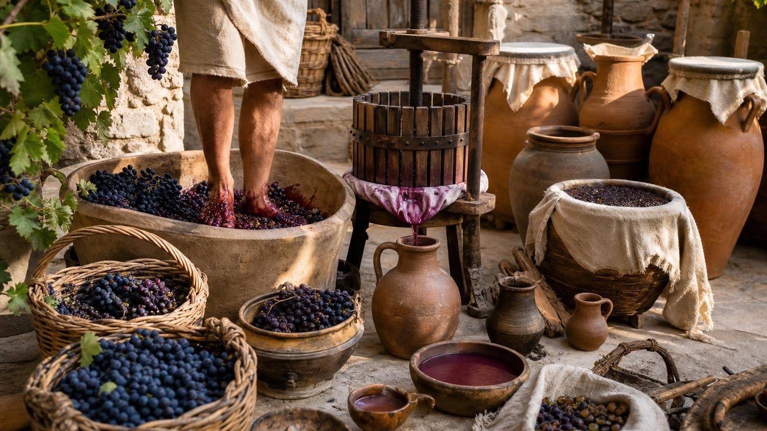 How Did They Make Wine in Bible Times? — the practical details