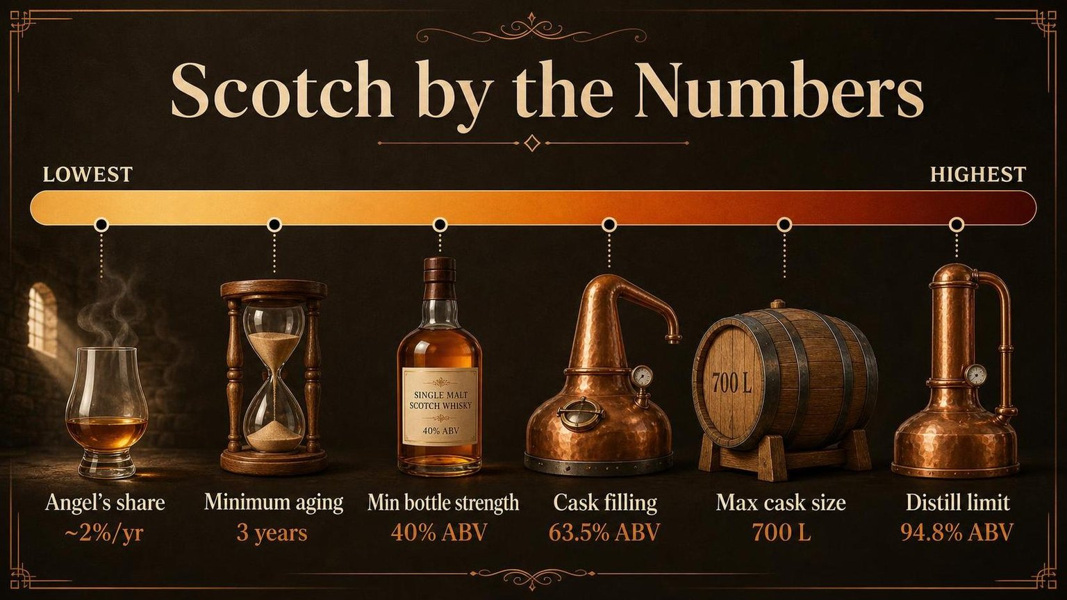 How Is Scotch Made? 1 Scotch by the Numbers — key facts at a glance