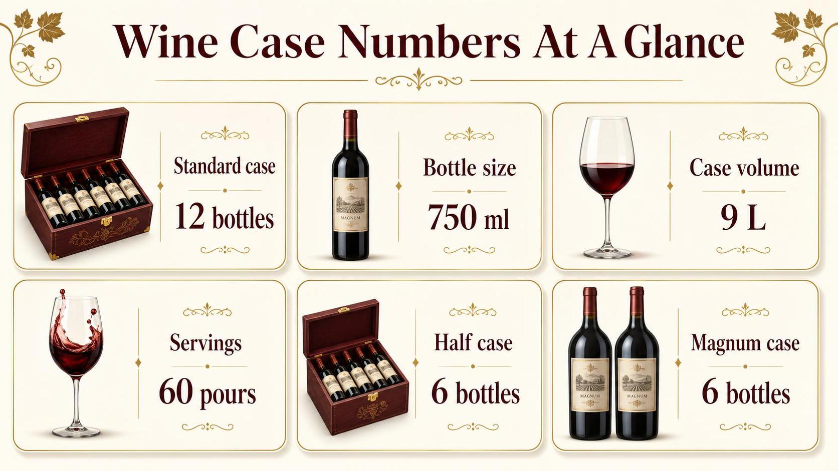 Wine Case Numbers At A Glance — key facts at a glance