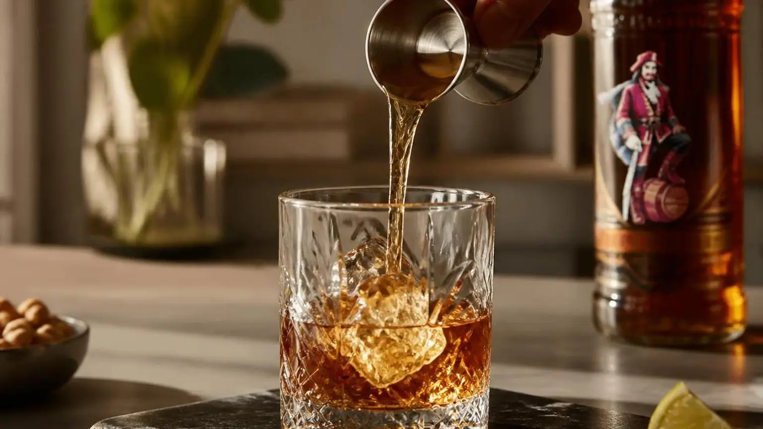 How Many Calories In 2 Oz Captain Morgan Rum? — side by side with the alternatives