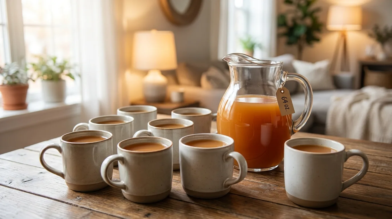 How Many Cups In 64 Ounces? — explained with facts and figures in this guide