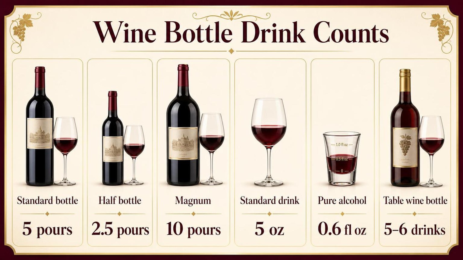 Wine Bottle Drink Counts — key facts at a glance