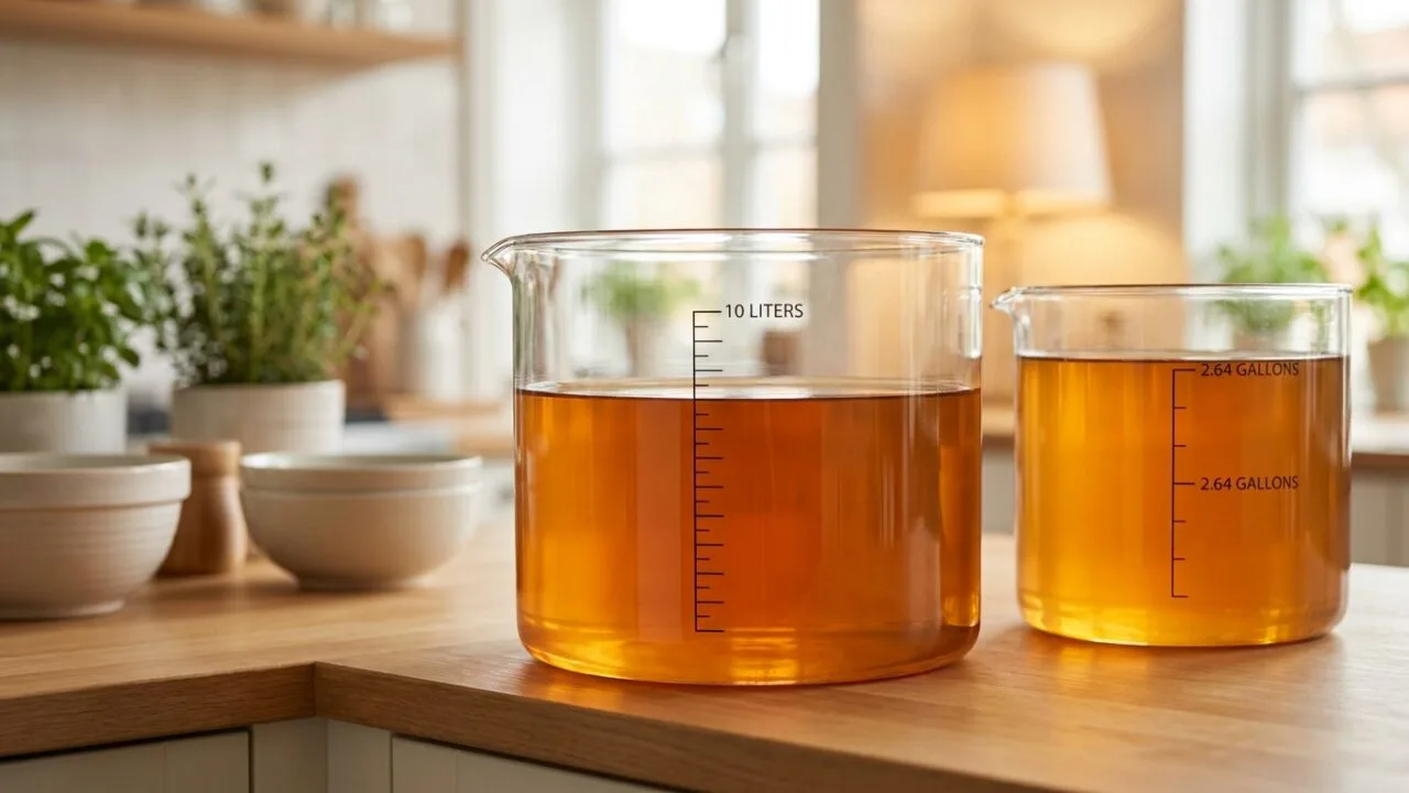 How Many Gallons Is 10 Liters