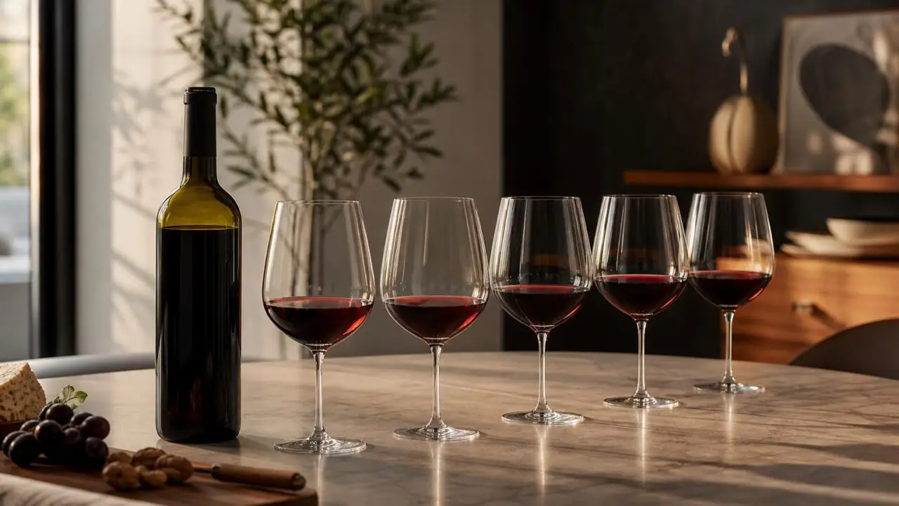 how many glasses of wine in a bottle