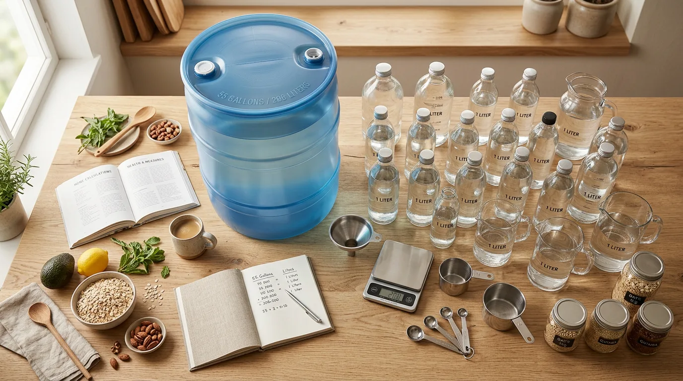 How Many Liters In 55 Gallons? — explained with facts and figures in this guide