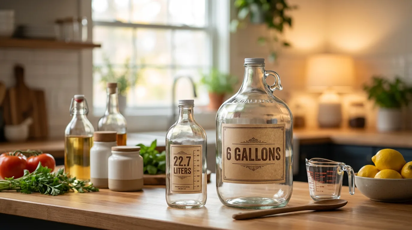 How Many Liters In 6 Gallons? — explained with facts and figures in this guide