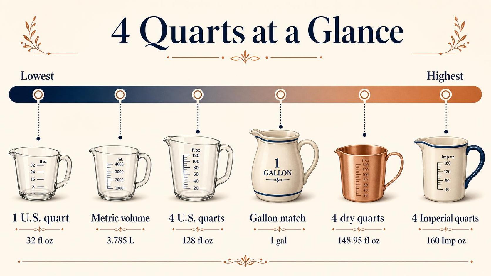 4 Quarts at a Glance — key facts at a glance