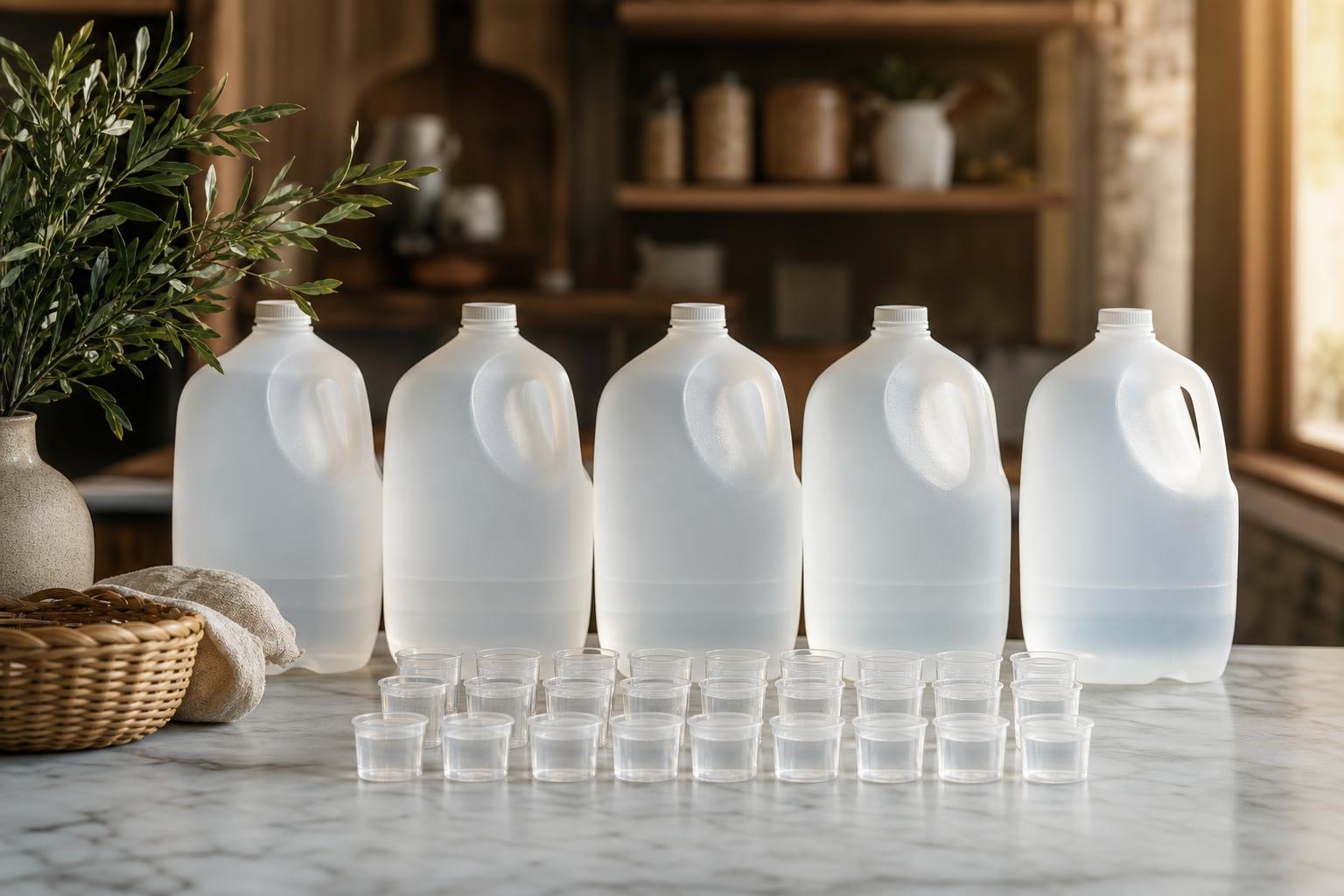 How Many Ounces In 5 Gallons